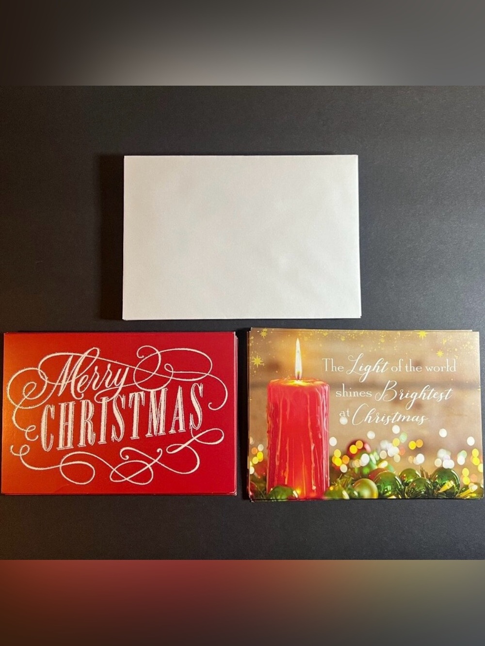 Lot of 15 Light of the World Christmas Holiday Greeting Cards w/ Envelopes